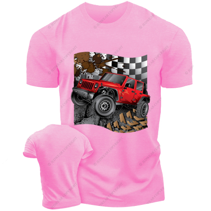 Wrangler JK Tire Tracks 4x4 Jp T-shirt