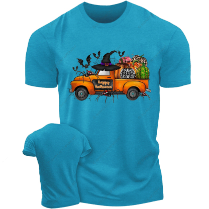 Happy Halloween Skull Bat Spider Web Witch Jp T-shirt