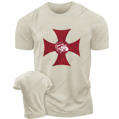 Knights Templar Crusader Cross Jp T-Shirt