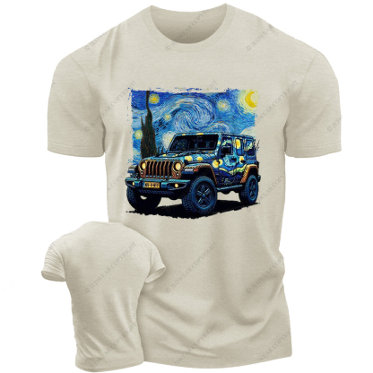 The Starry Night By Van Gogh Canvas Jp T-Shirt