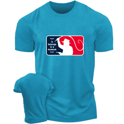 Dr.Jones Archaeology It Belongs In A Museum Jp T-Shirt