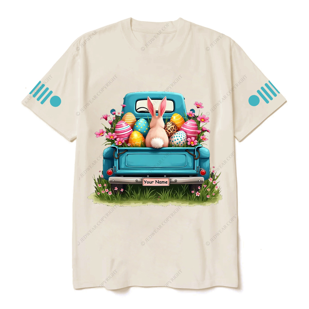 Duck Bunny Ears Off-Road Girl Jp T-shirt