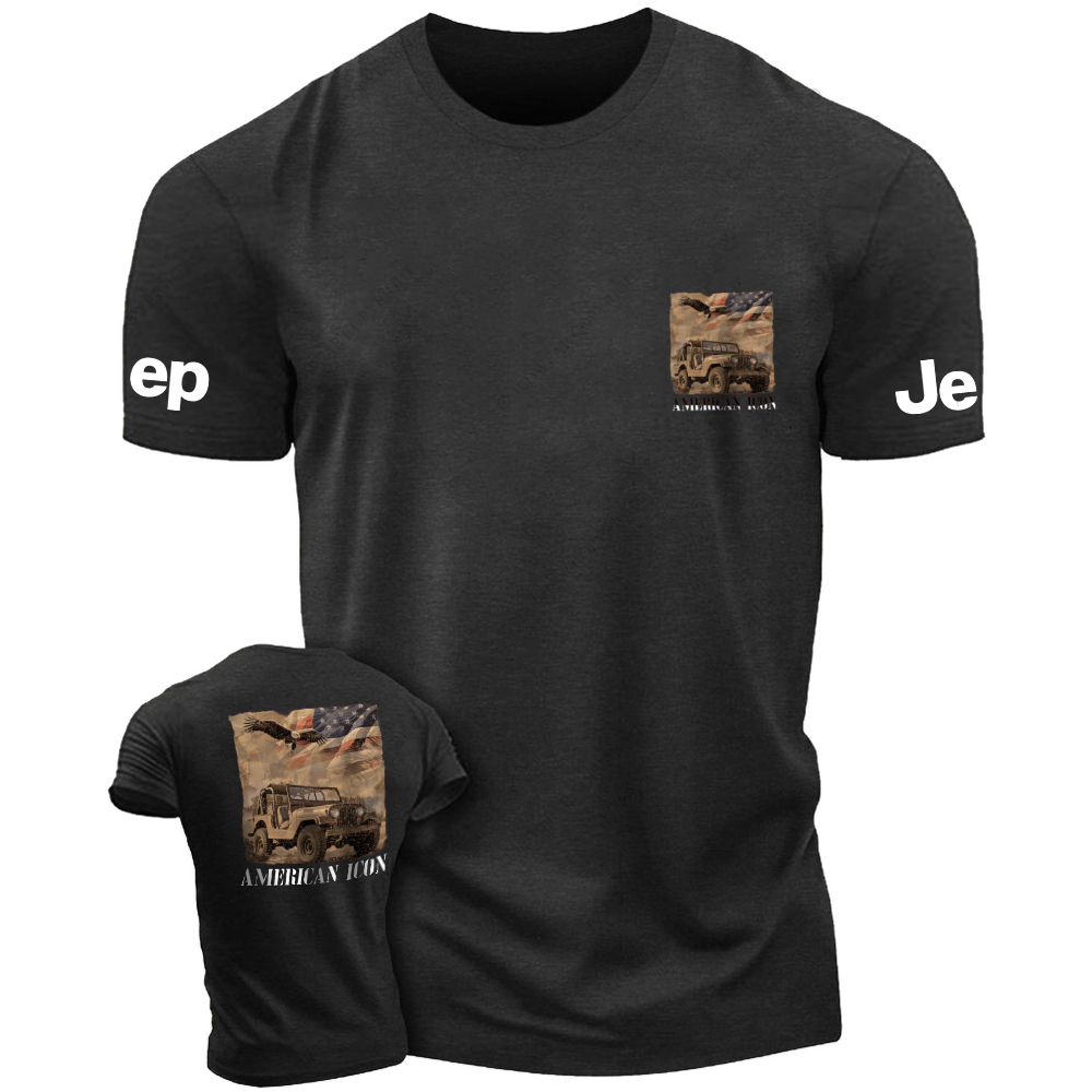 American Flag Eagle American Icon JP T-Shirt