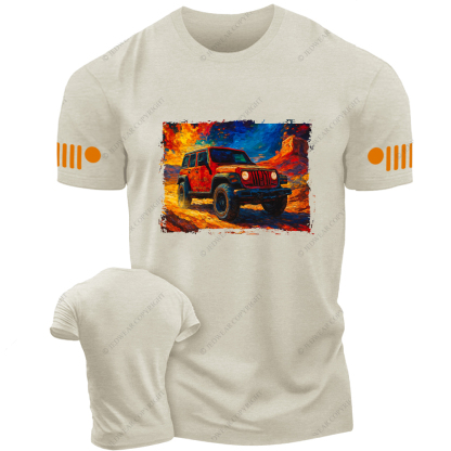 Driving On USA Landscape Jp T-Shirt