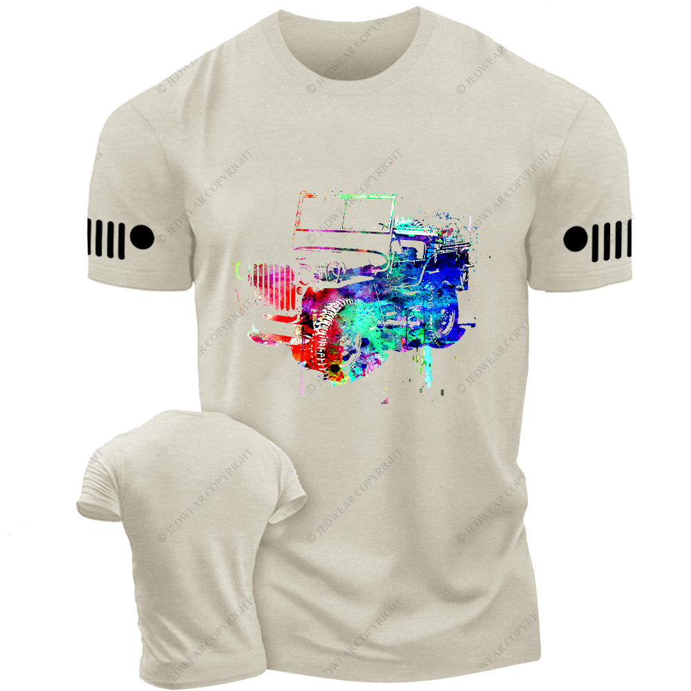 Willys Watercolor Art Jp T-Shirt