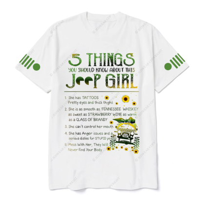 5 Things You Should Know About This Girl Jp T-Shirt