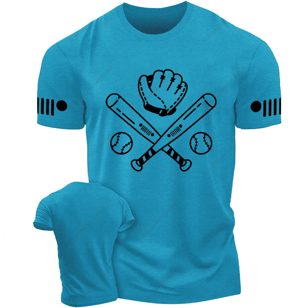 Baseball Bat Baseball Glove Baseball Team Jp T-Shirt