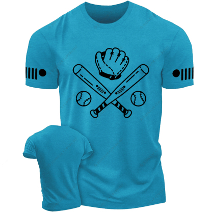 Baseball Bat Baseball Glove Baseball Team Jp T-Shirt