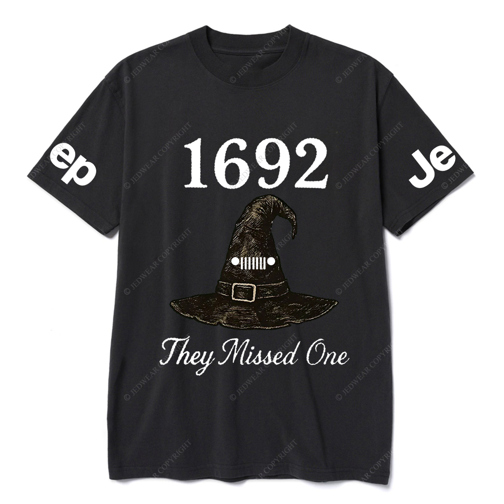 Halloween Cap 1692 They Missed One Jp T-Shirt