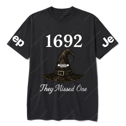 Halloween Cap 1692 They Missed One Jp T-Shirt
