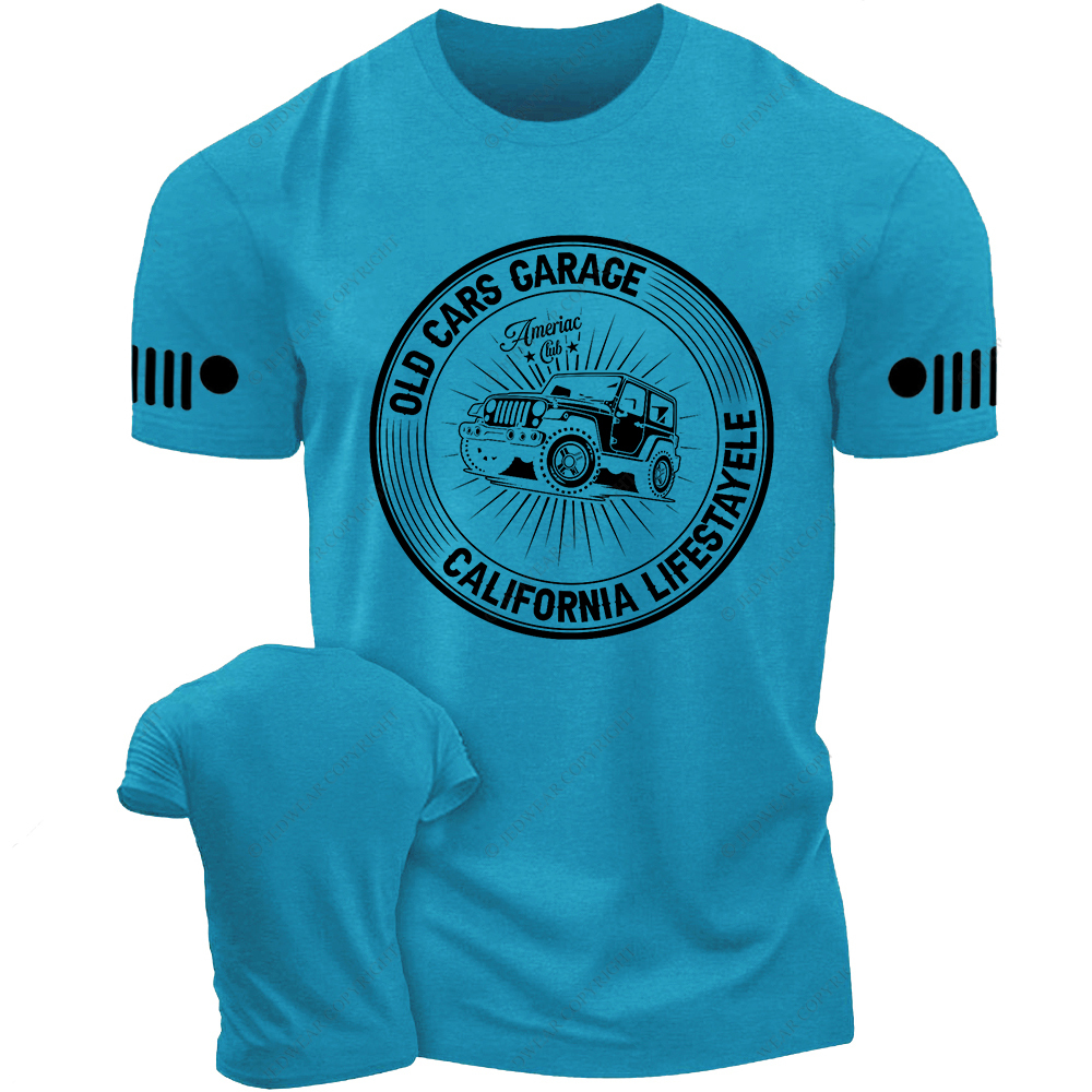 Old Cars Carace California Lifestayele Jp T-Shirt