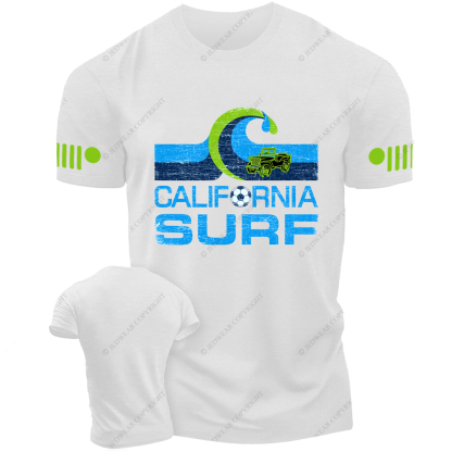 California Surf Football Vintage Style  Jp T-Shirt