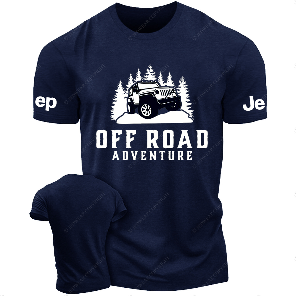 Off Road Adventure  Mountains Tree JP T-Shirt