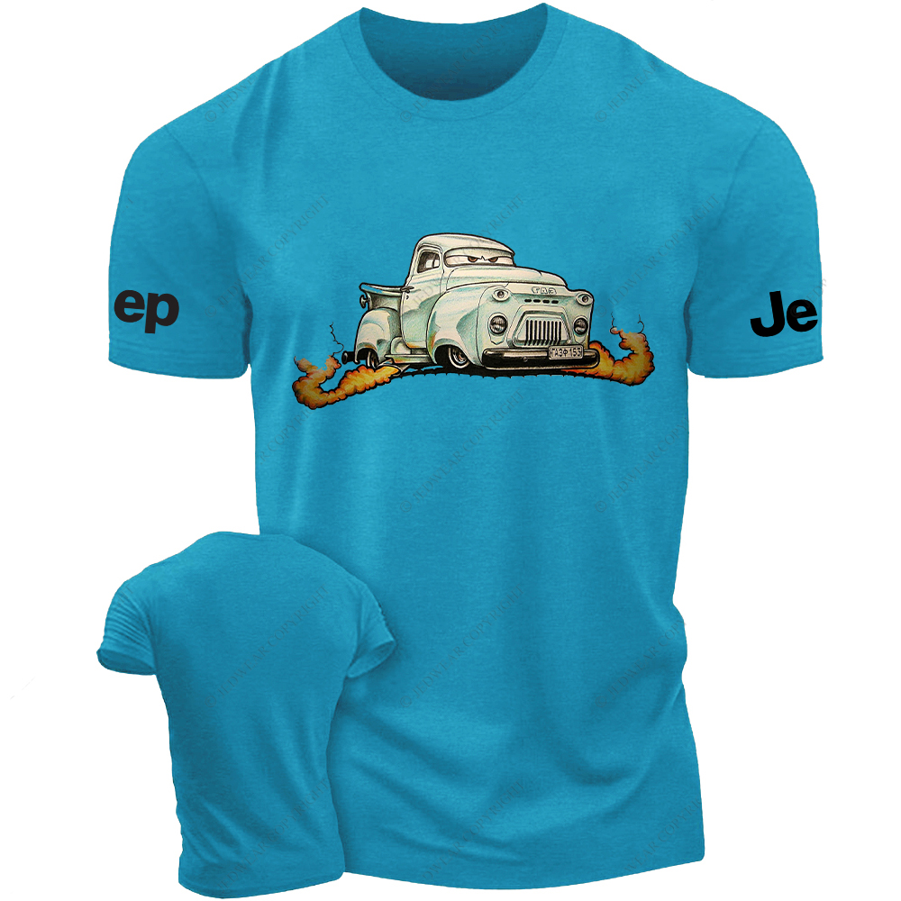 Funny Cartoon Colored Pencil Drawing Jp T-Shirt