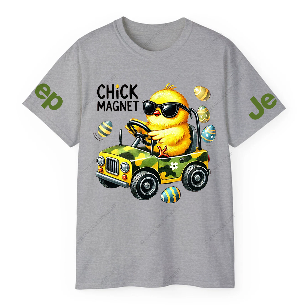 Yellow Duck Chick Magnet Jp T-Shirt