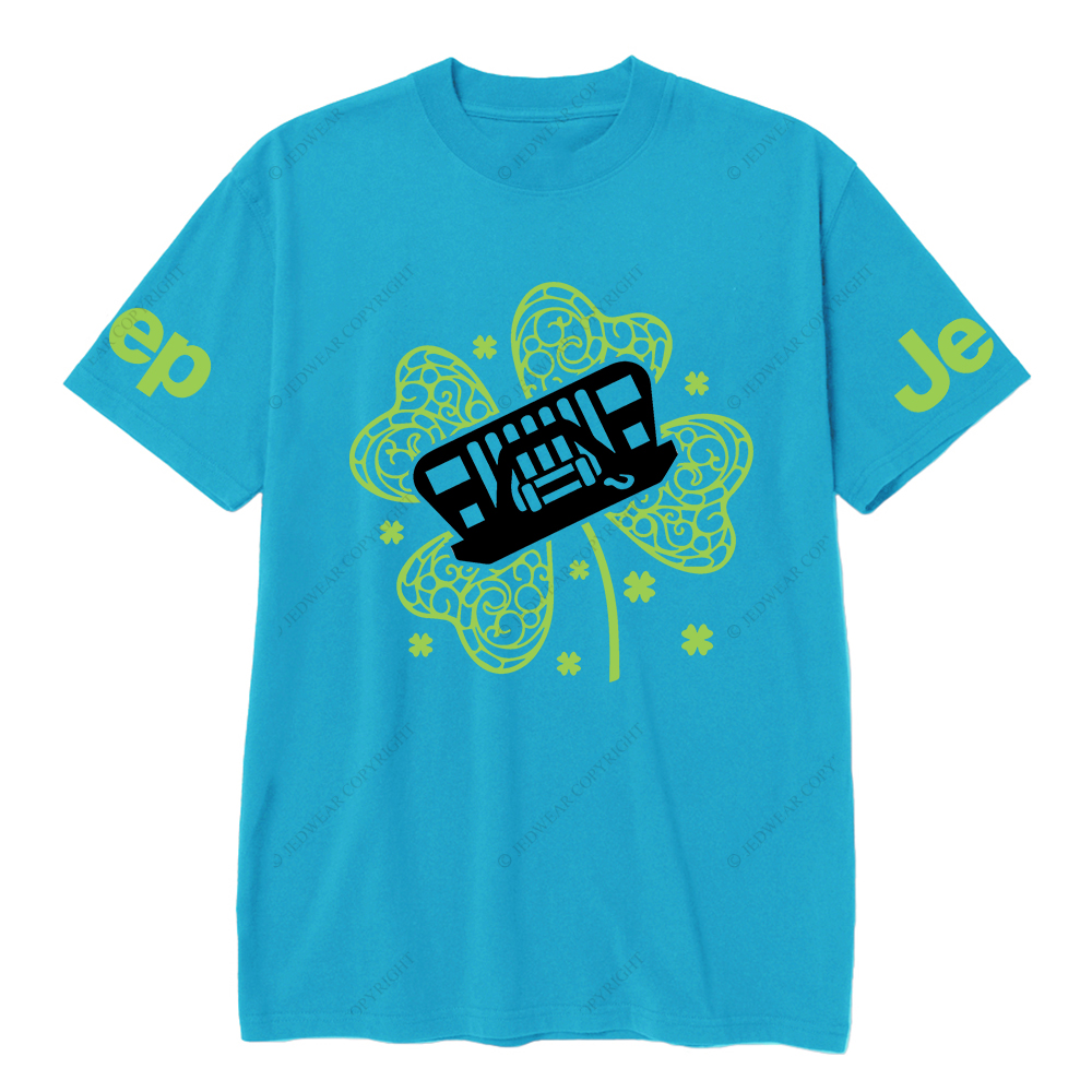 Four-Leaf Clover Flowers And Plants Jp T-Shirt