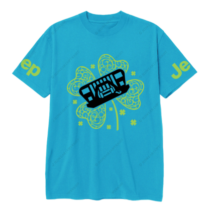 Four-Leaf Clover Flowers And Plants Jp T-Shirt