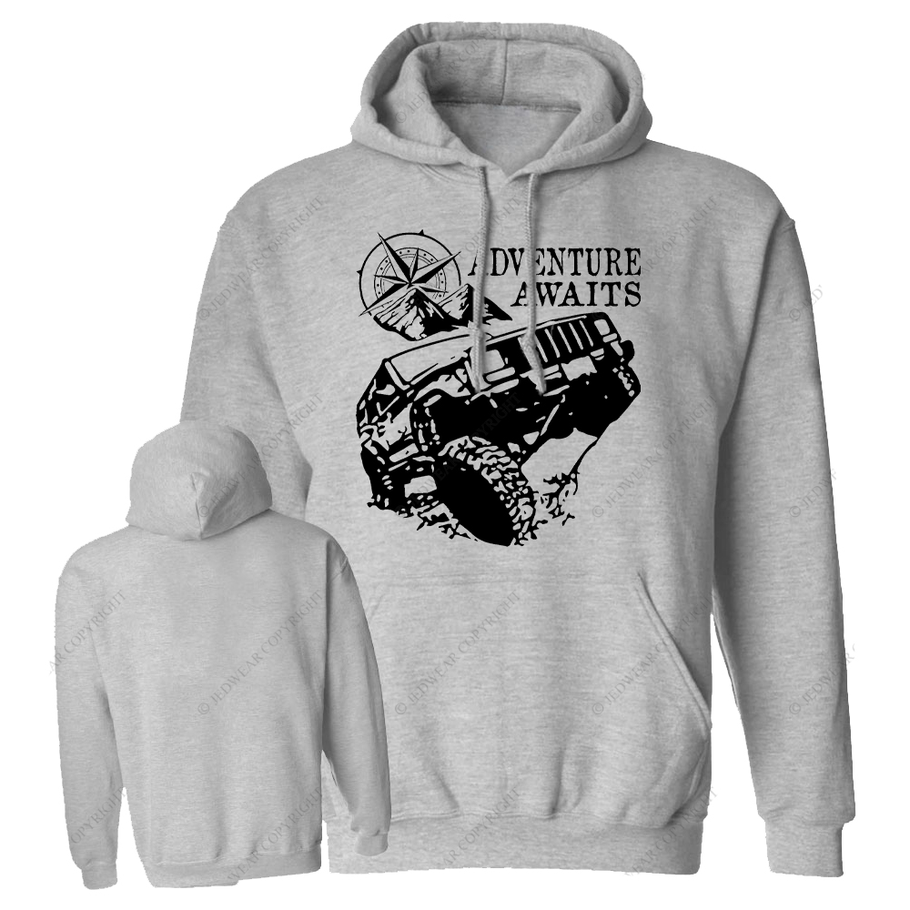 Adventure Awaits Compass Jp Oversized Hoodie