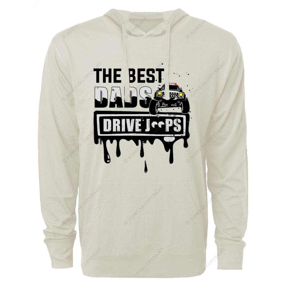 The Best Dads Drive Car Jp Oversized Lightweight Hoodie