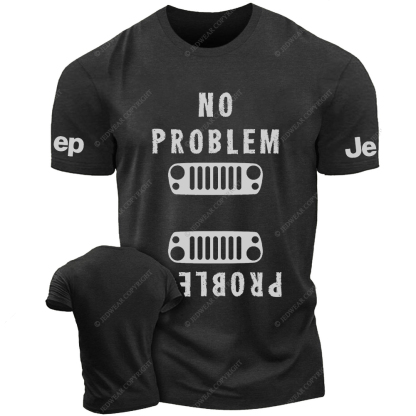 No Problem Wrangler JK Grill Jp T-Shirt