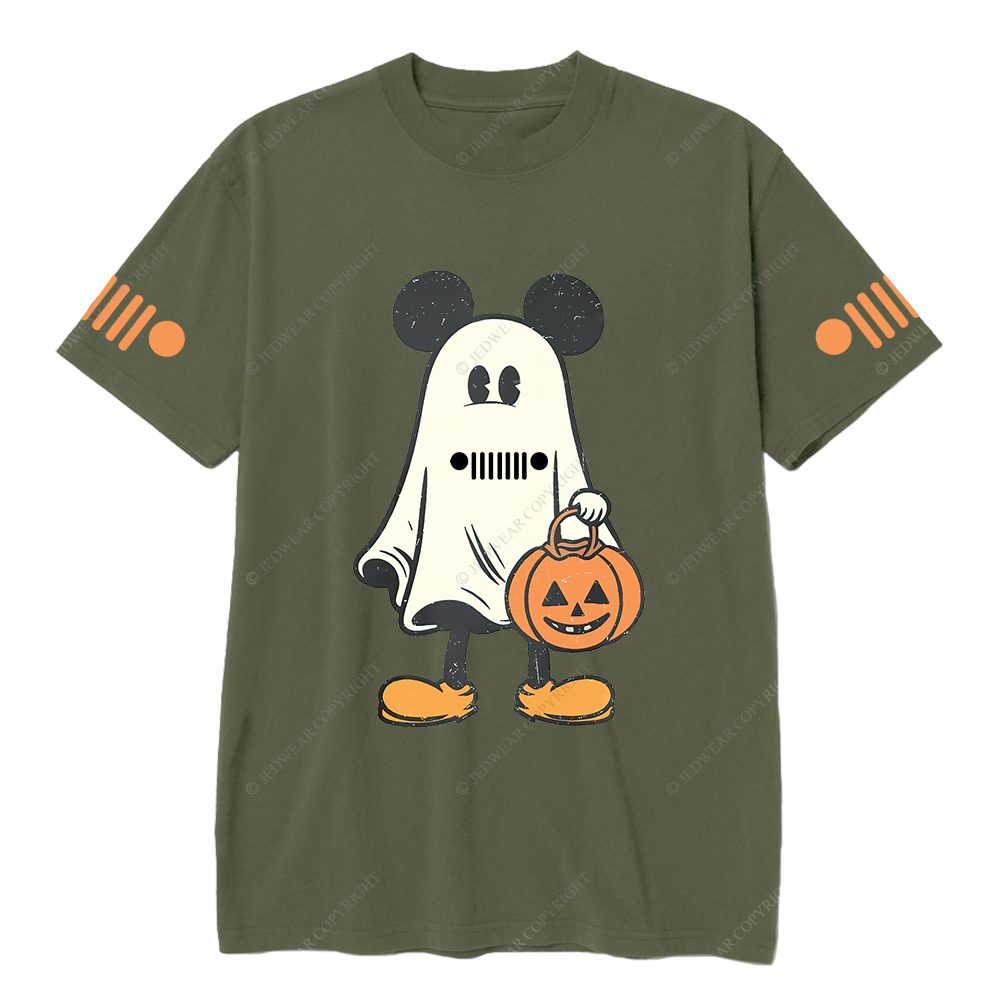 Not So Scary Halloween Spooky Ghost Retro Pumpkin Jp T-Shirt