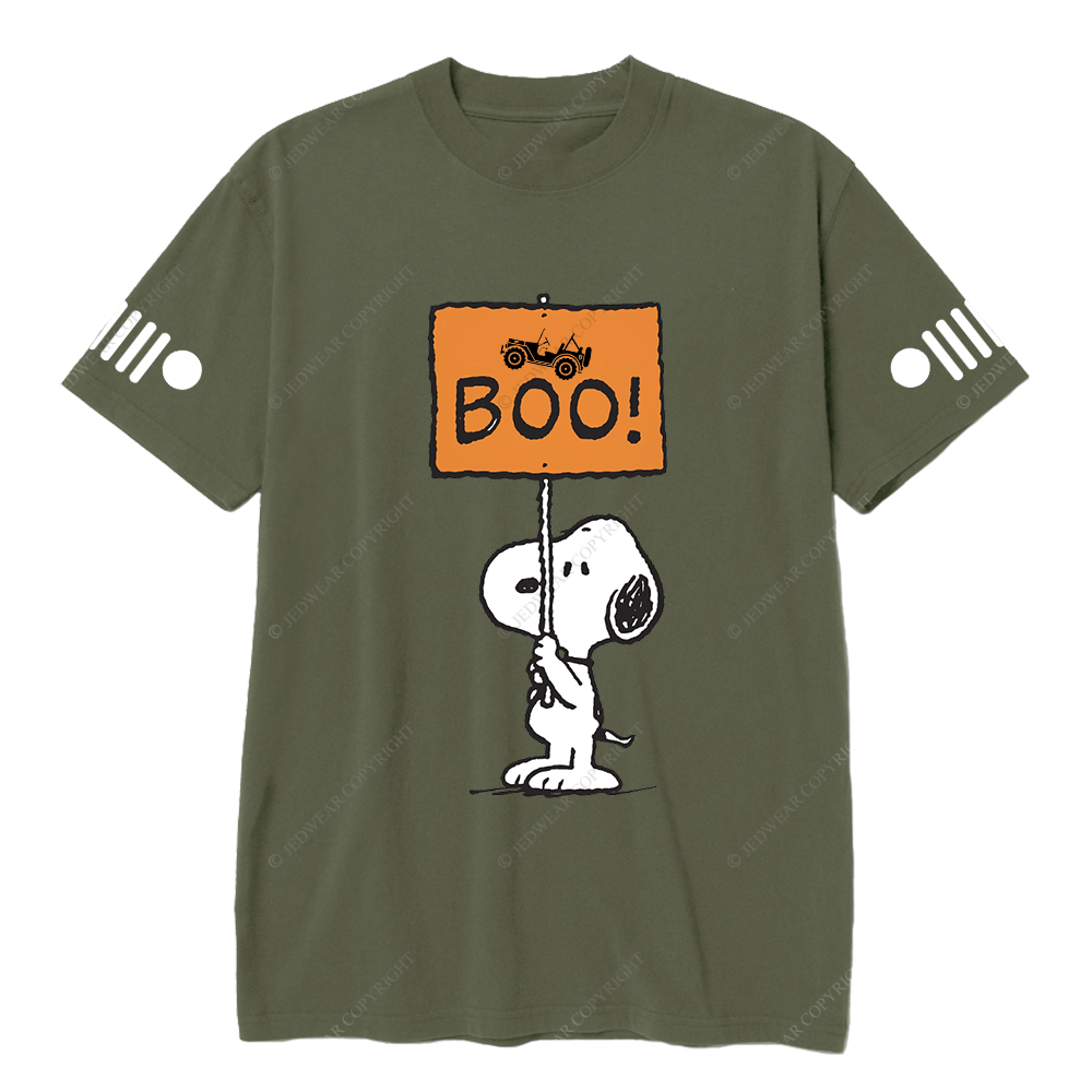 Step Into The Whimsical World Of Halloween Boo Jp T-Shirt