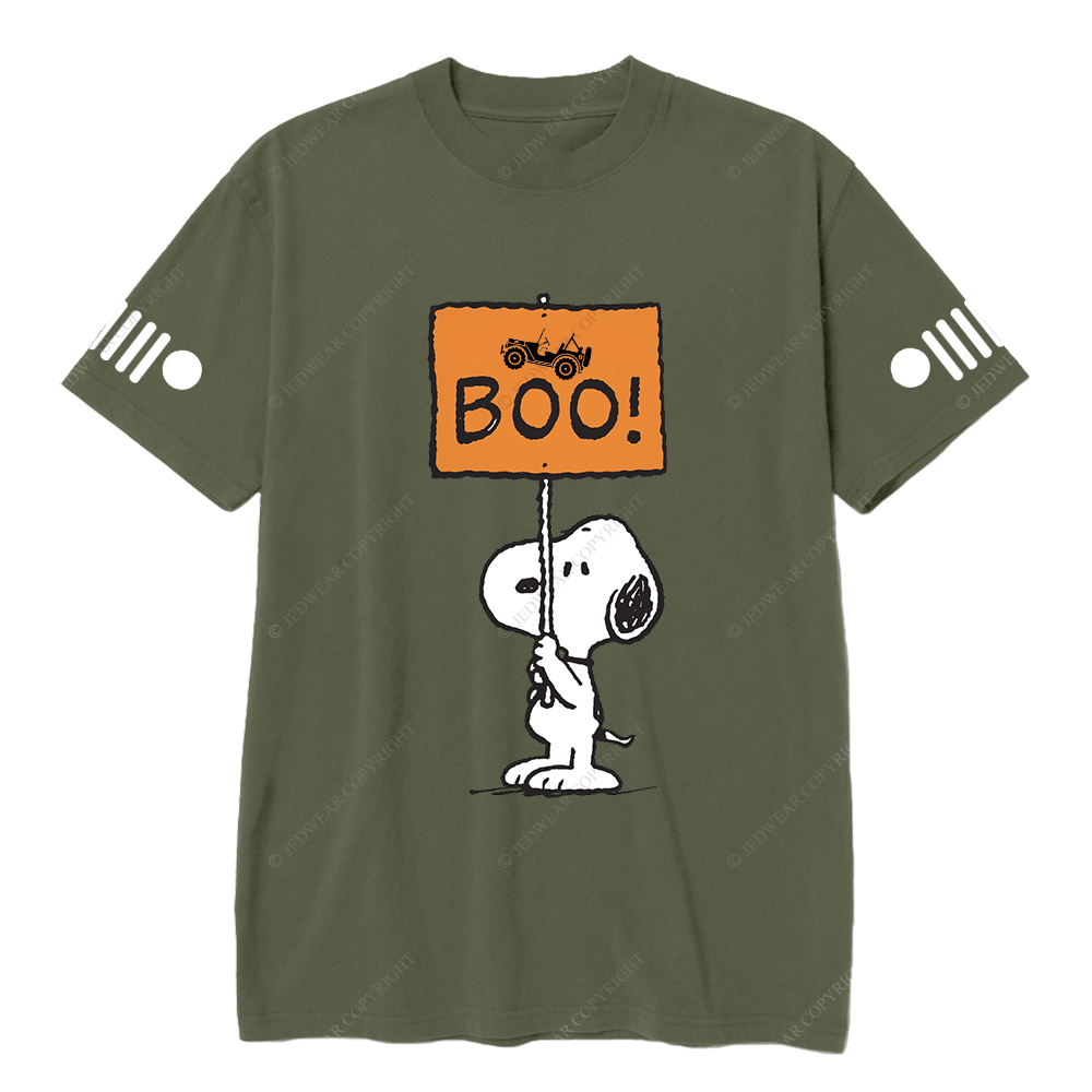 Step Into The Whimsical World Of Halloween Boo Jp T-Shirt