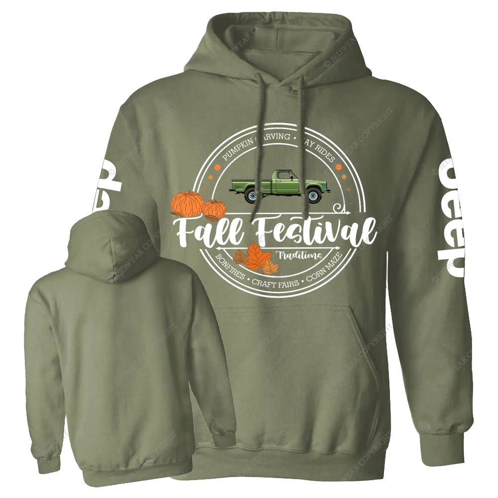 Pumpkin Thanksgiving Fall Festival Jp Oversized Hoodie