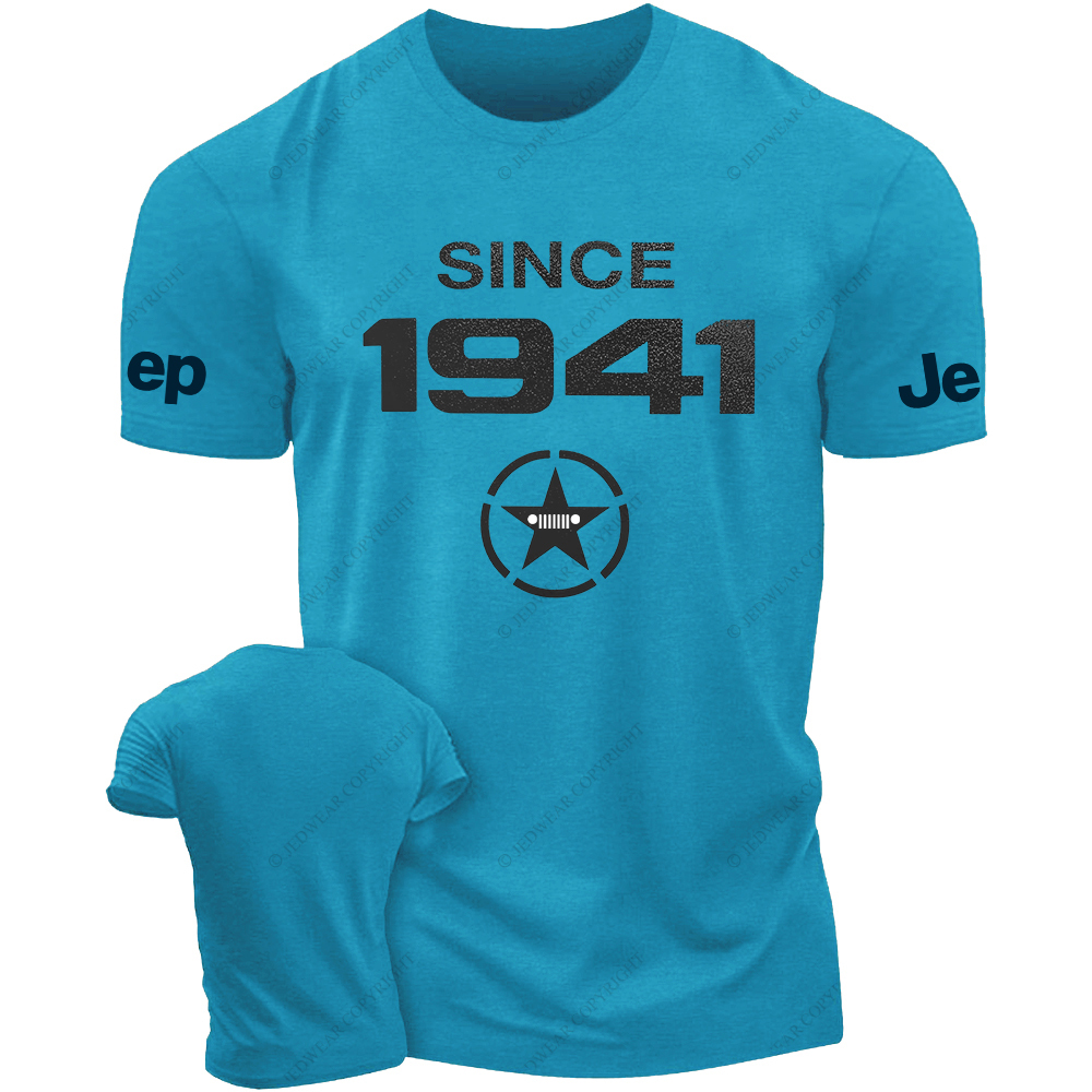 Vintage Military Star Circle Since 1941 JP T-Shirt