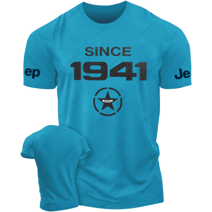 Vintage Military Star Circle Since 1941 JP T-Shirt