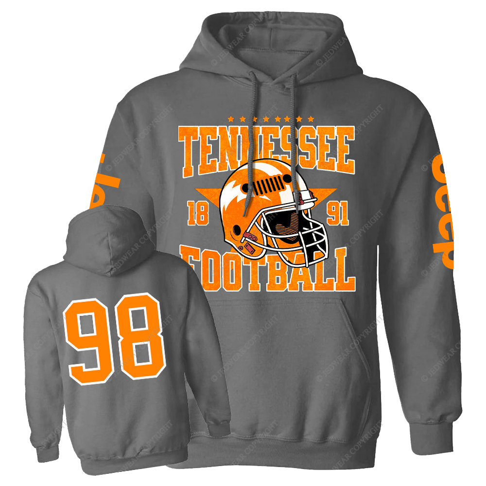 Tennessee Football Retro Nashville Jp Casual Hoodie