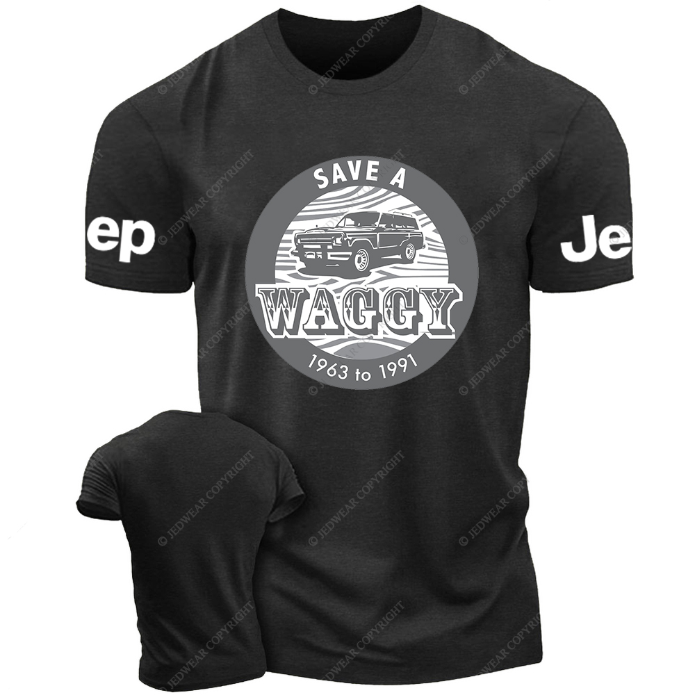Save A Waggy Gray Classic Jp T-Shirt