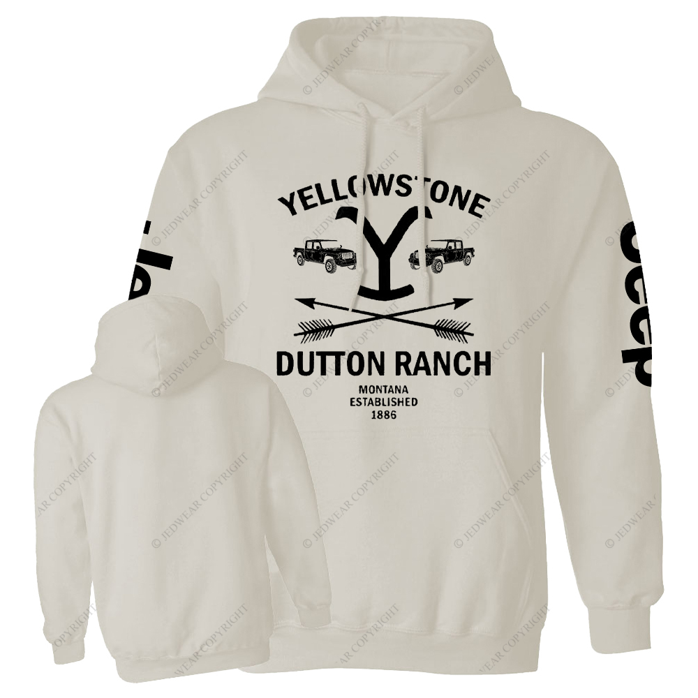 Yellowatone Dutton Ranch Jp Casual Hoodie