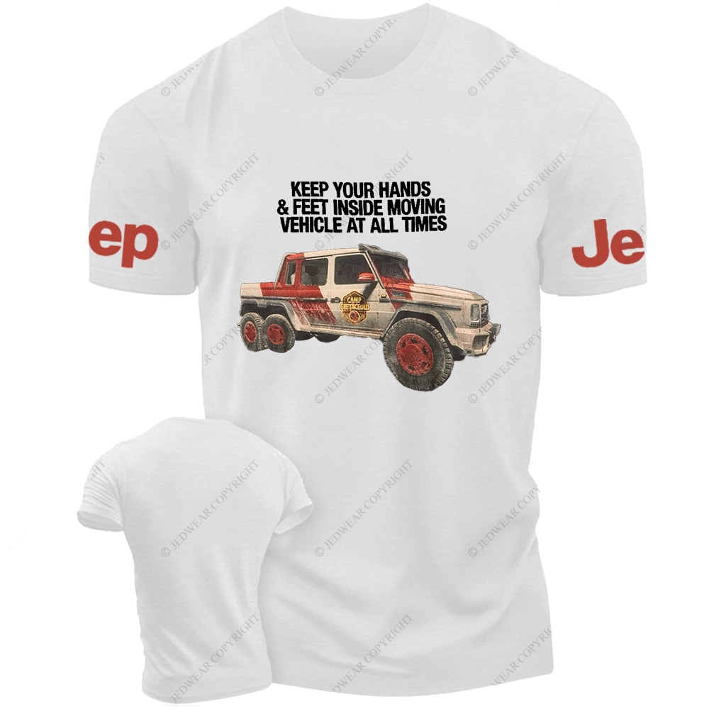 Keep Your Hands Feet Inside Moving Dinosaur Jp T-Shirt