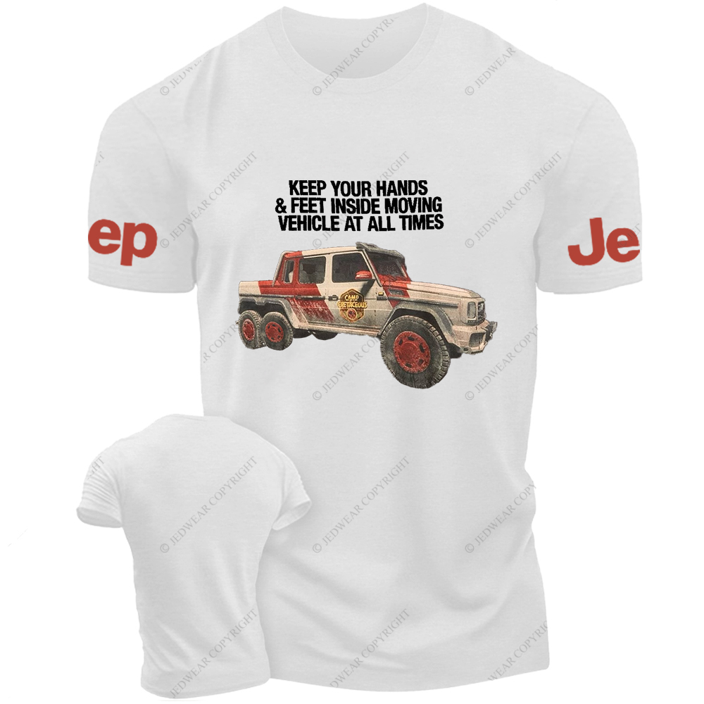 Keep Your Hands Feet Inside Moving Dinosaur Jp T-Shirt