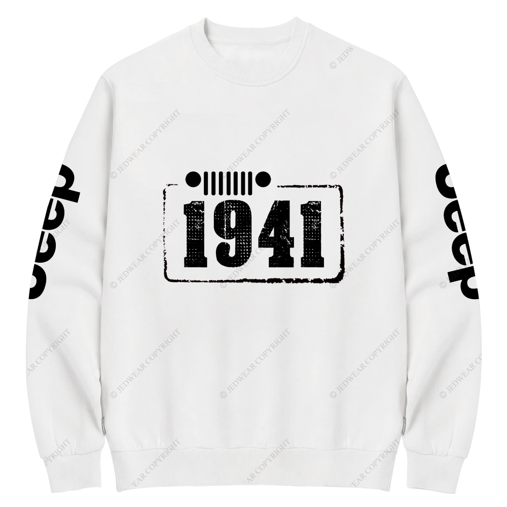 Created Times Since 1941 Jp Crew Neck Sweatshirt