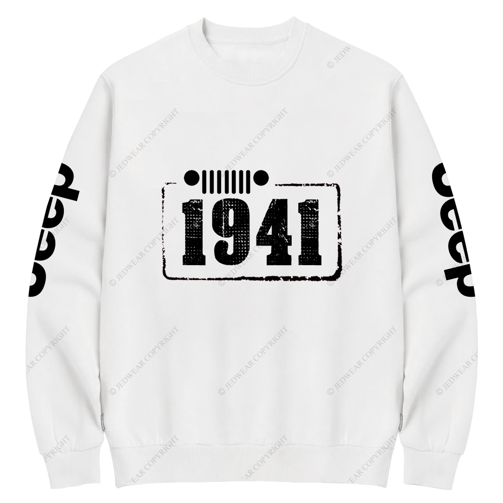 Created Times Since 1941 Jp Crew Neck Sweatshirt