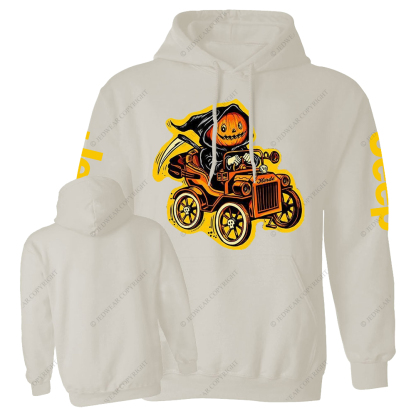 Halloween Grim Reaper Is Coming Jp Casual Hoodie