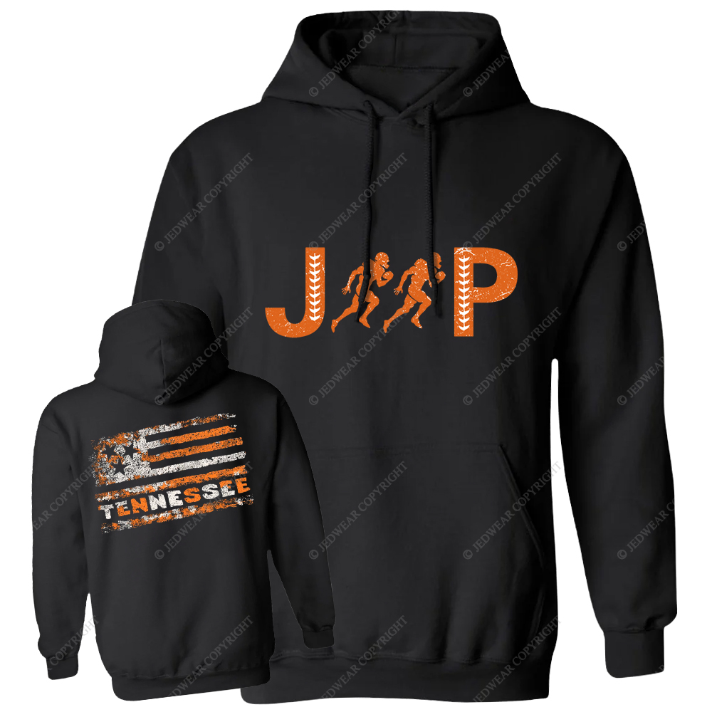 Tennessee Flag Baseball Jp Casual Hoodie