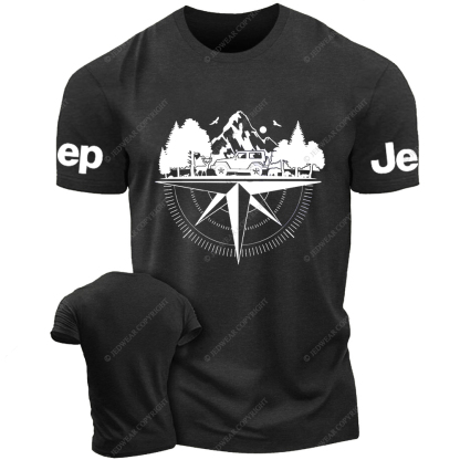 Safair Africa Sika Deer Zoo Compass Jp T-Shirt