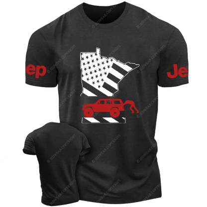 Cherokee American Flag Jp T-Shirt
