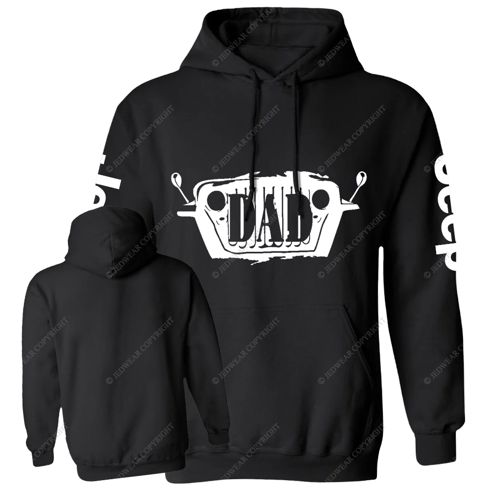 Dad Drive A Car Silhouette Jp Casual Hoodie