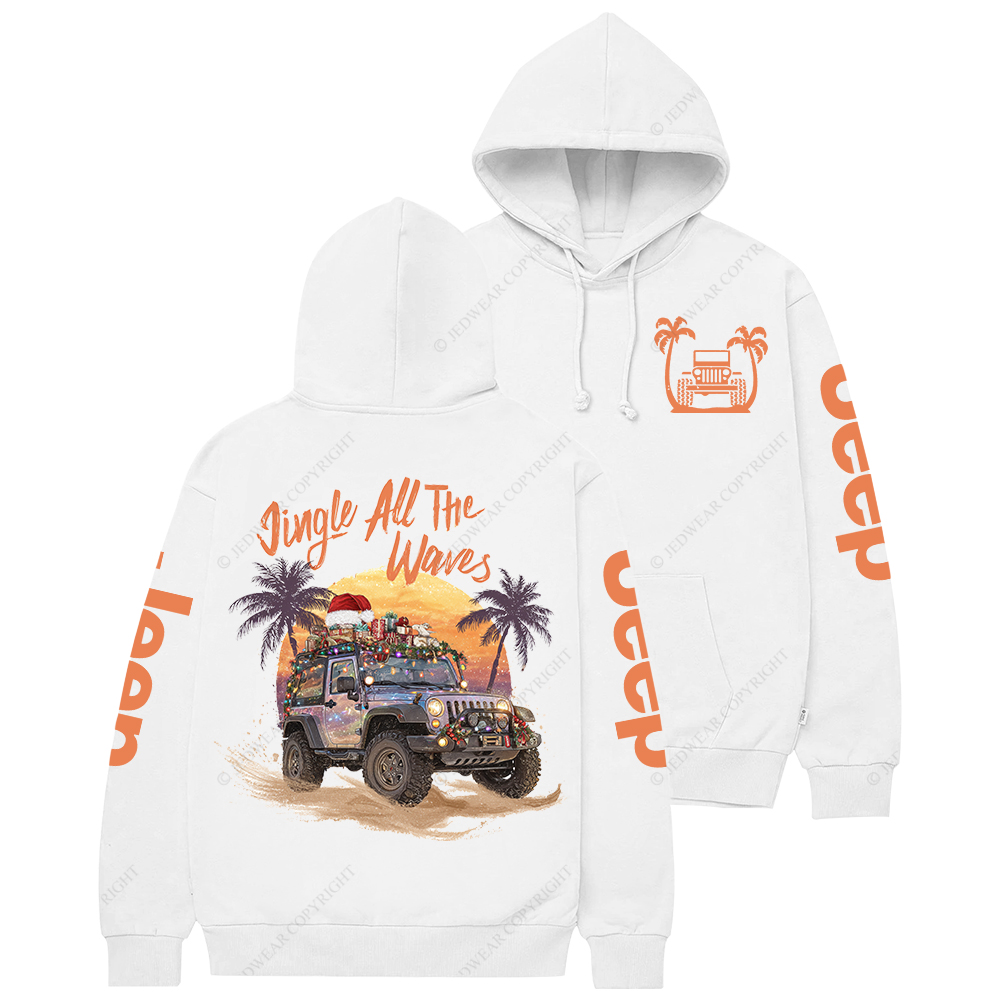 Jingle All The Waves Jp Casual Hoodie