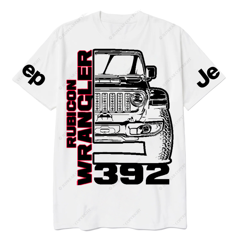 Rubicon Wrangler 392 V8 Trail King Off-Road Muscle Icon Jp T-Shirt