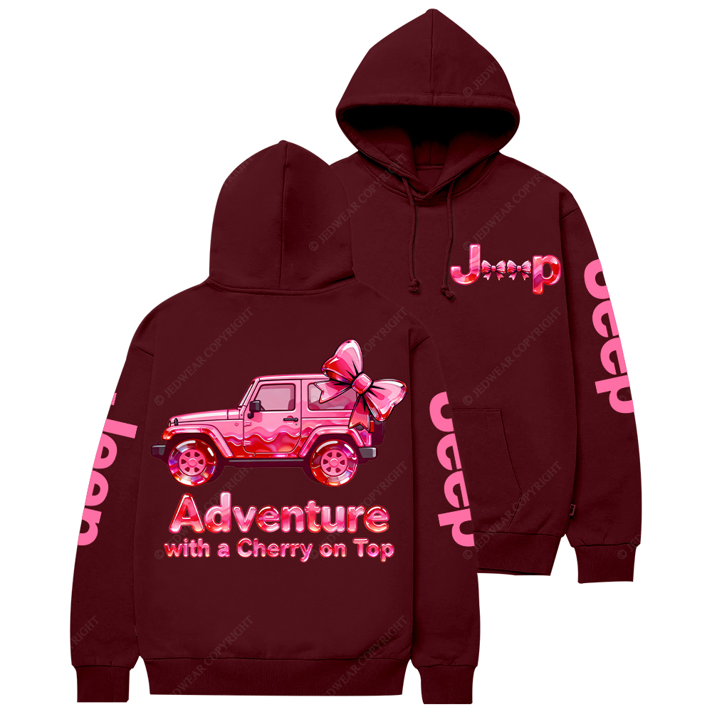 Adventure With A Cherry On Top Candy Style Jp Casual Hoodie
