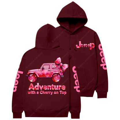 Adventure With A Cherry On Top Candy Style Jp Casual Hoodie