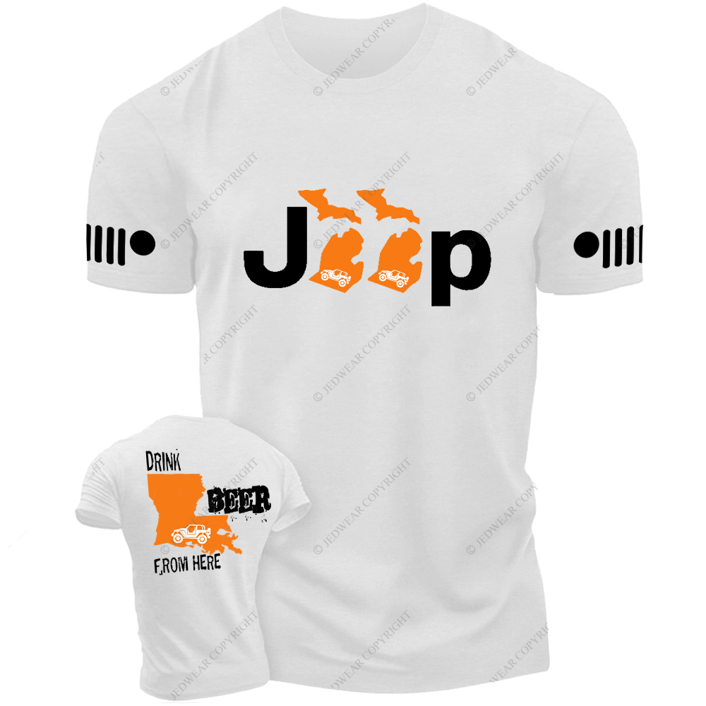 Map Of The Americas Jp T-Shirt