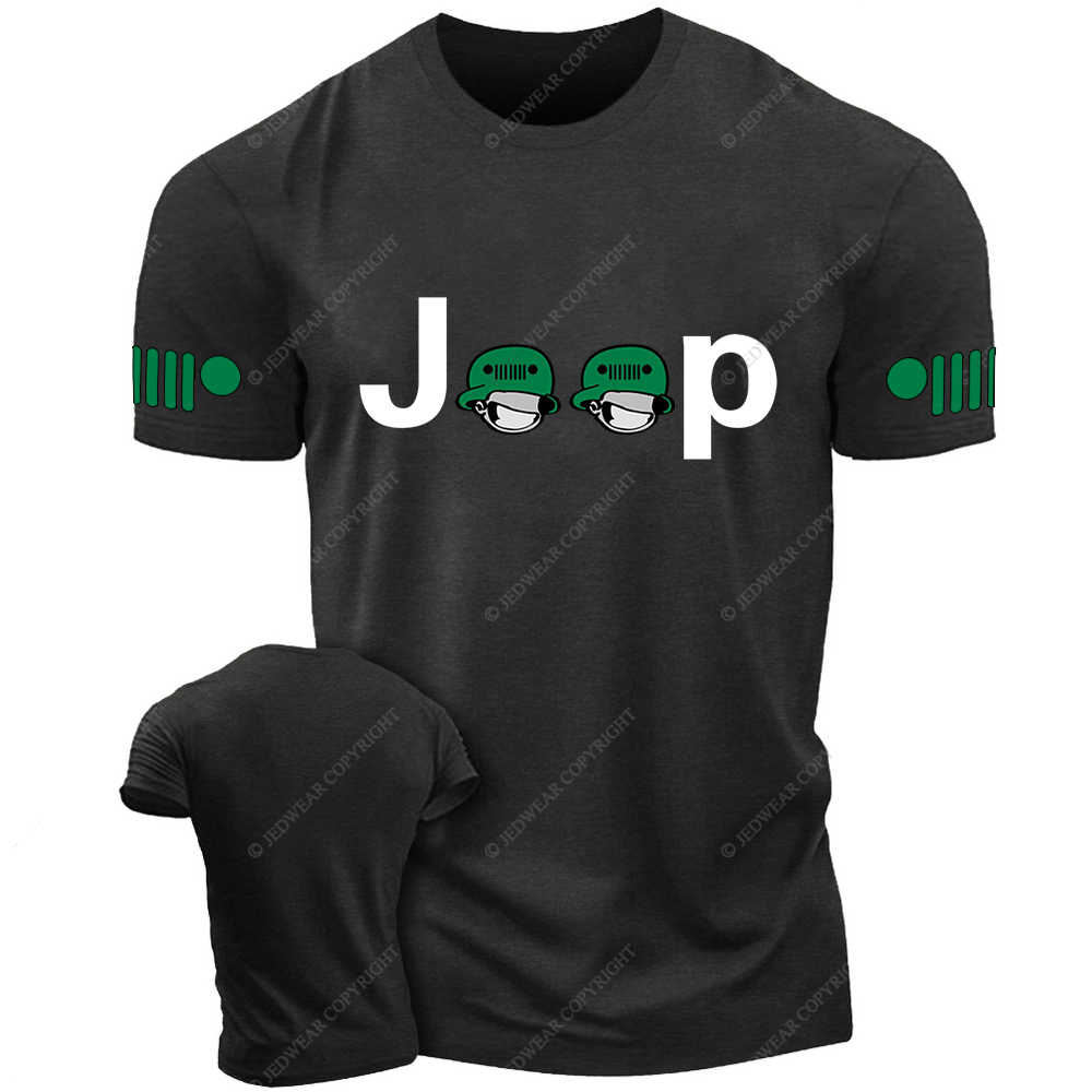 Cartoon Green Car Funny Jp T-Shirt