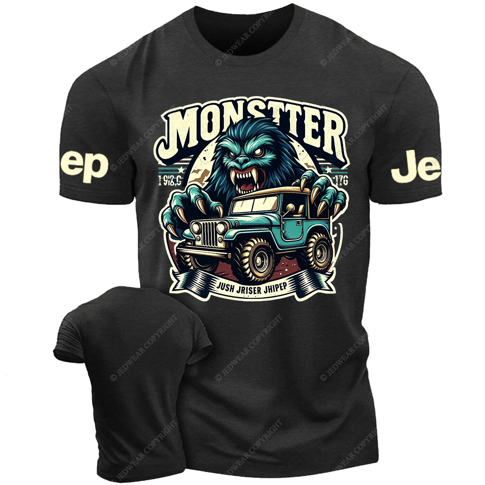 I Will Design Monster Vintage Jp T-Shirt