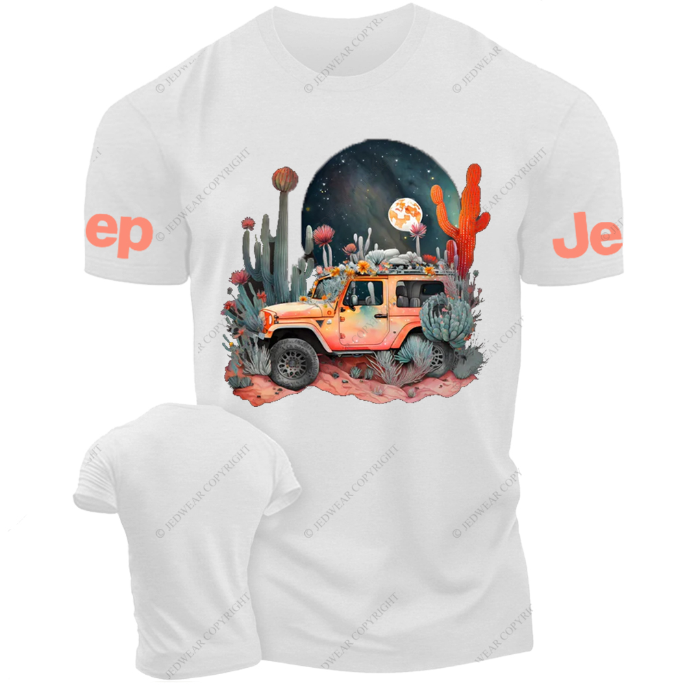 Off-Road Vehicle Boho Cactus Jp T-Shirt